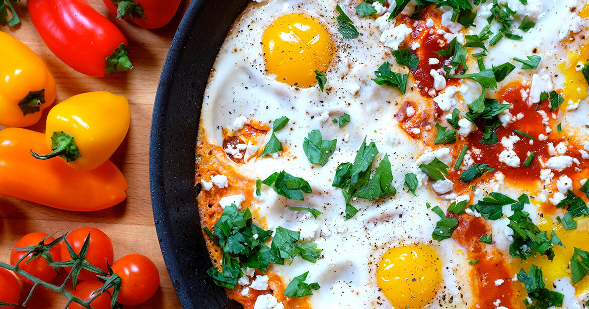 SHAKSHUKA CON FETA ZORBAS