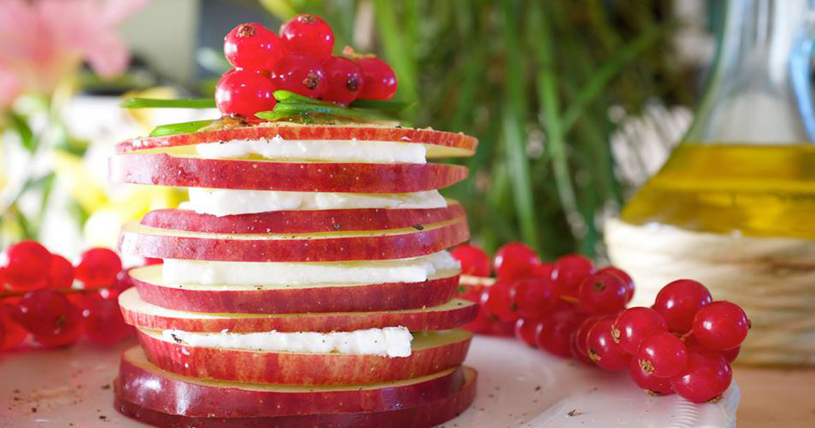 MILLEFOGLIE DI FETA ZORBAS, MELE e ZENZERO