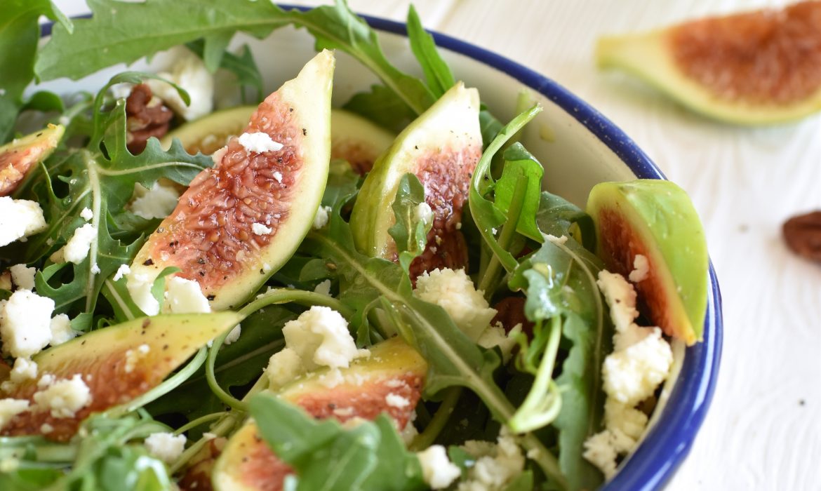 INSALATA CON FETA E FICHI
