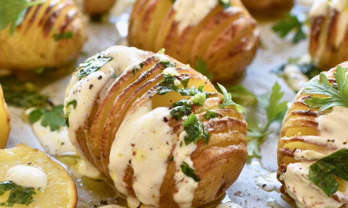 PATATE AL FORNO CON YOGURT GRECO