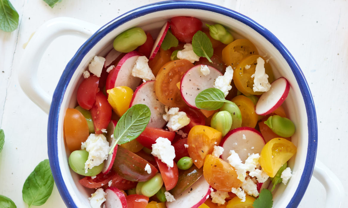 INSALATA PRIMAVERILE CON FETA ZORBAS