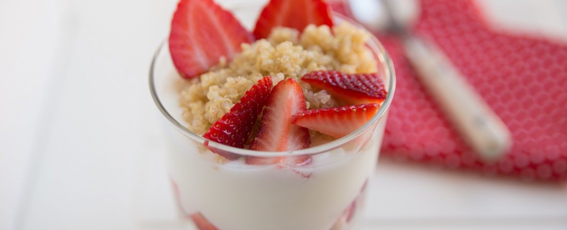Quinoa e yogurt greco, la coppia perfetta