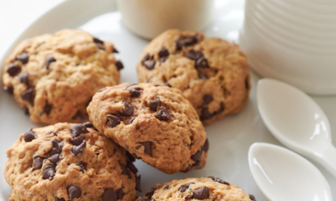 COOKIES CON YOGURT GRECO E CIOCCOLATO