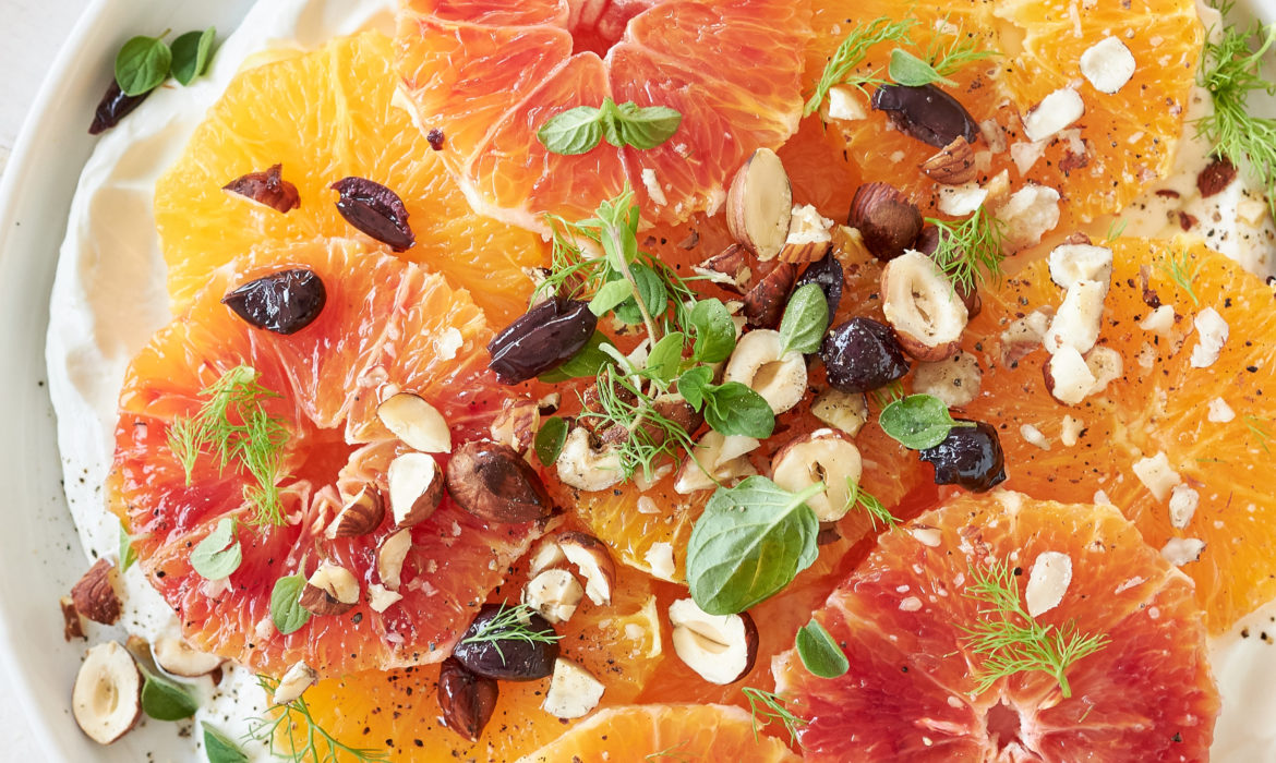 INSALATA DI ARANCE CON YOGURT GRECO