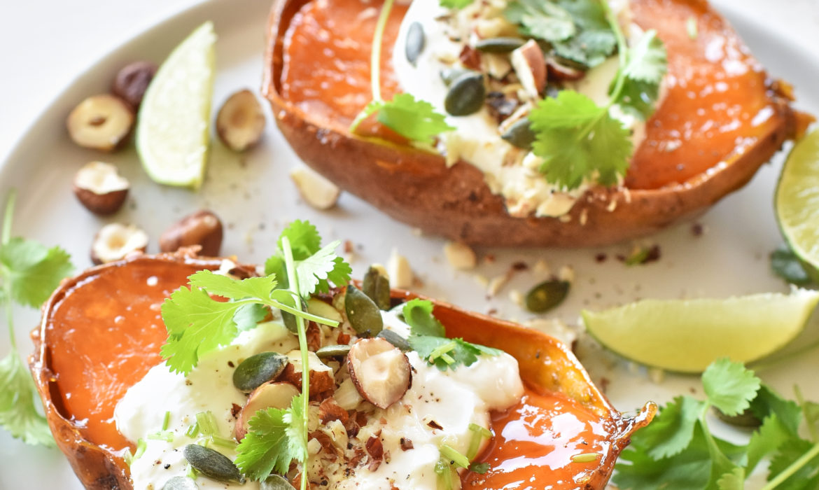 PATATE AMERICANE CON YOGURT GRECO