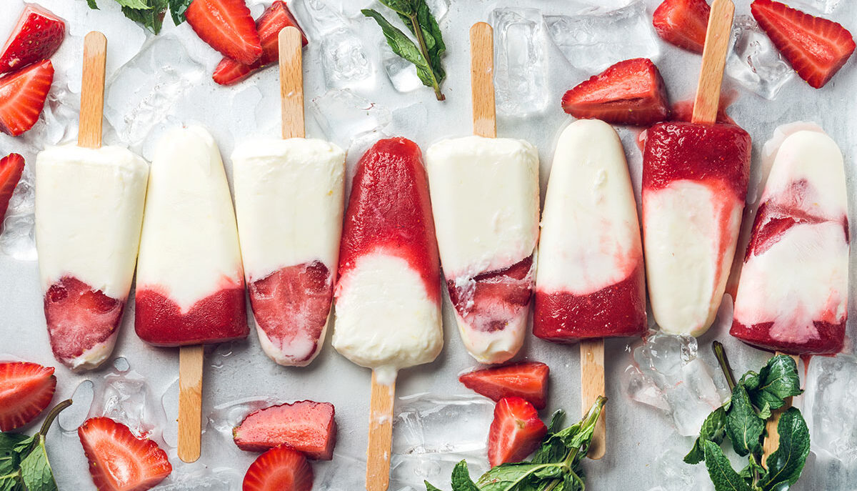 Caldo? Prova un gelato allo yogurt greco!