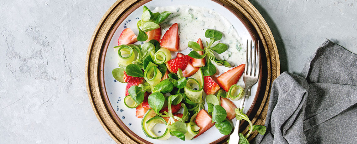 Insalata con yogurt greco? Niente di più buono!