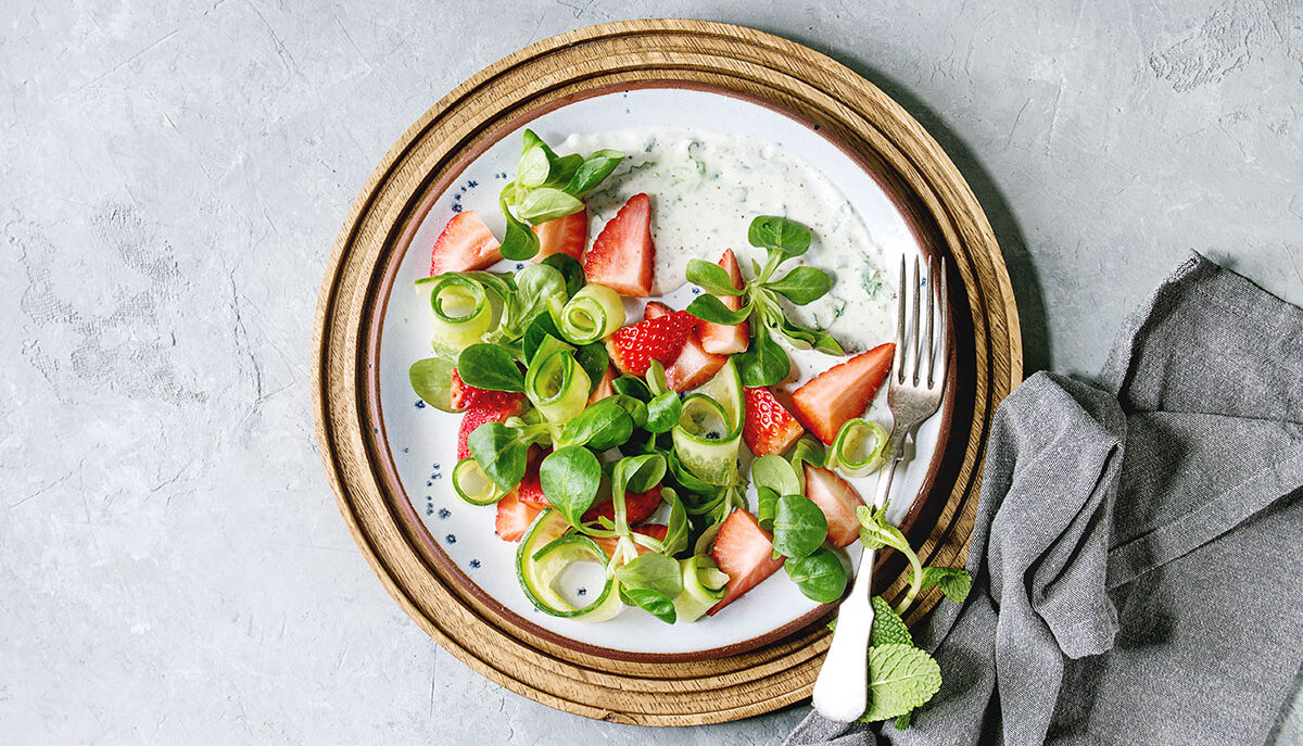 Insalata con yogurt greco? Niente di più buono!