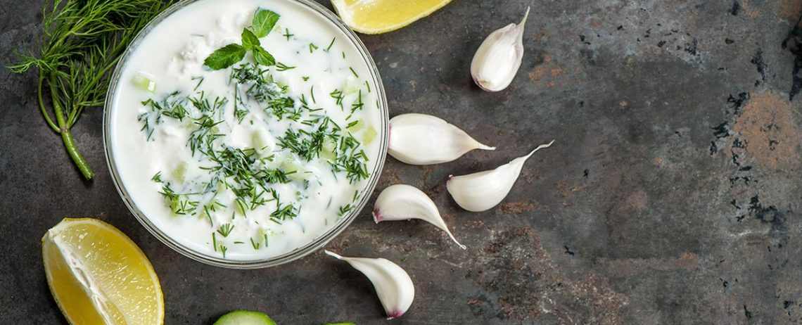Conosci le preziose proprietà della salsa tzatziki?