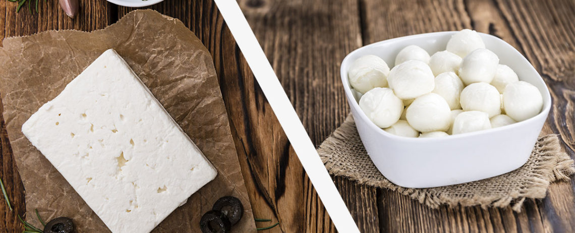 Feta o mozzarella? Ecco quale scegliere