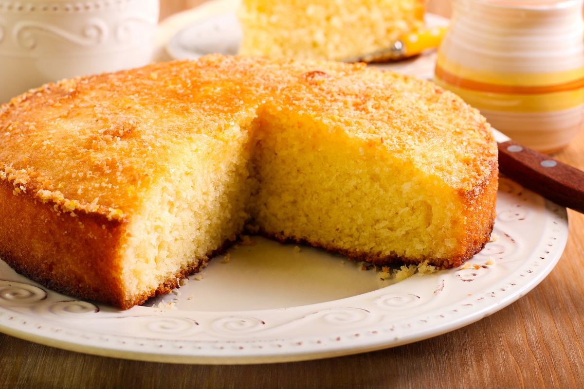 colazione invernale torta yogurt greco e arancia