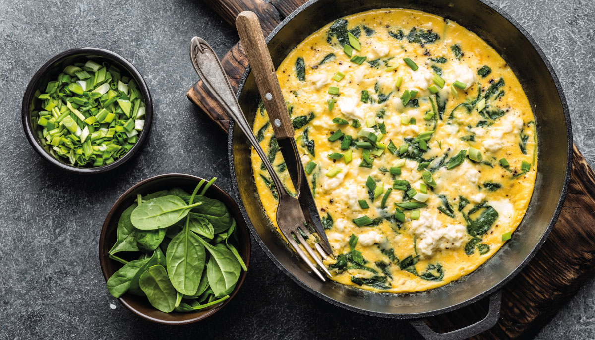 Spinaci e feta, un abbinamento insuperabile