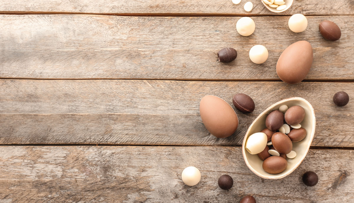 cioccolato di pasqua da riutilizzare