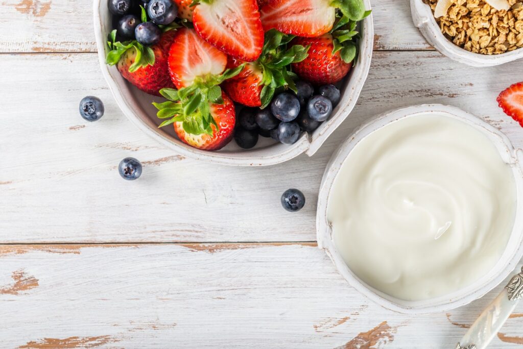 yogurt greco alleato della dieta dello sportivo