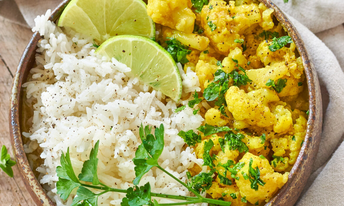 CURRY DI CAVOLFIORE CON YOGREKO