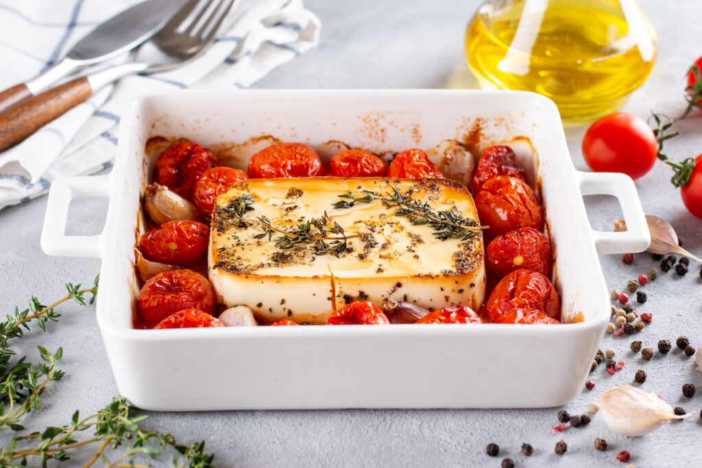 feta arrostita al forno