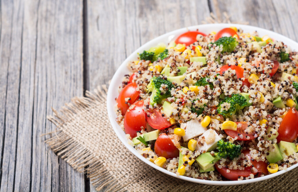 insalate proteiche con feta
