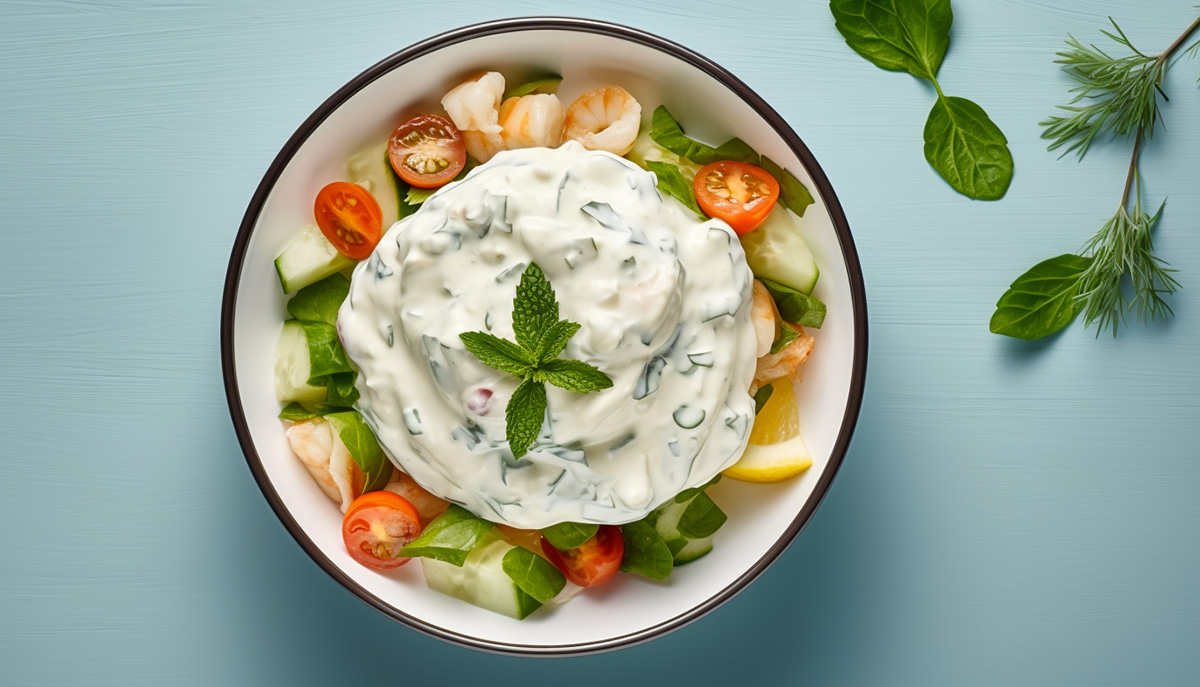 Insalata di Crostacei con Tzatziki: una ricetta raffinata ma semplice
