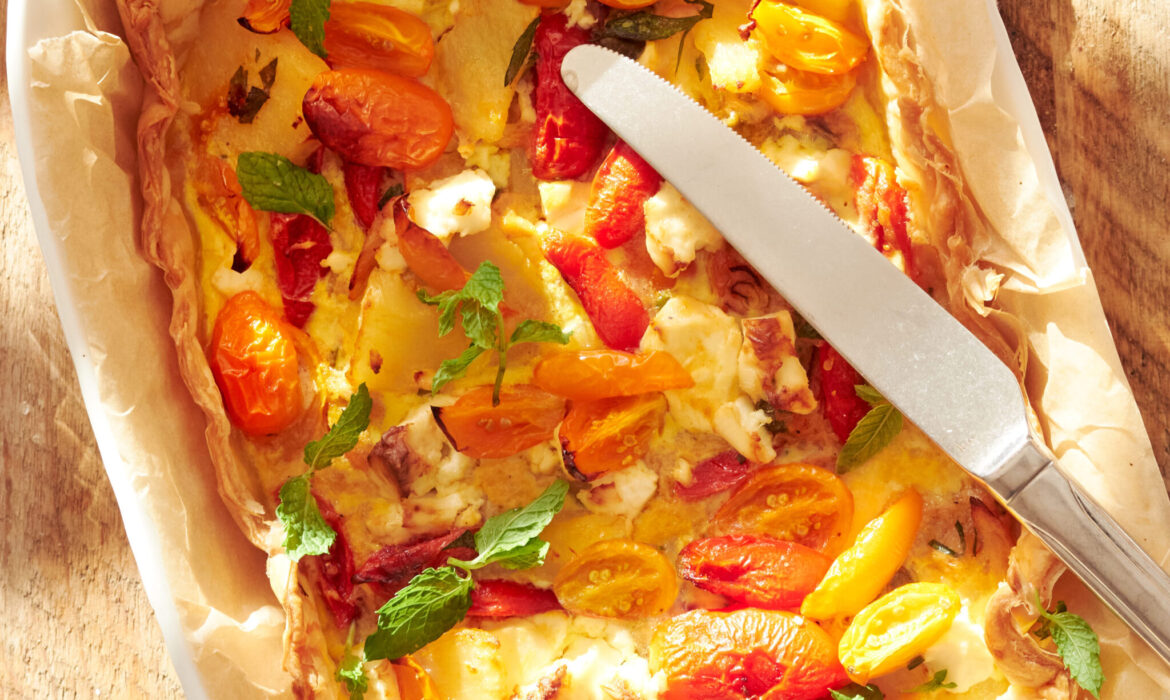 Torta salata con Feta Zorbas e verdure
