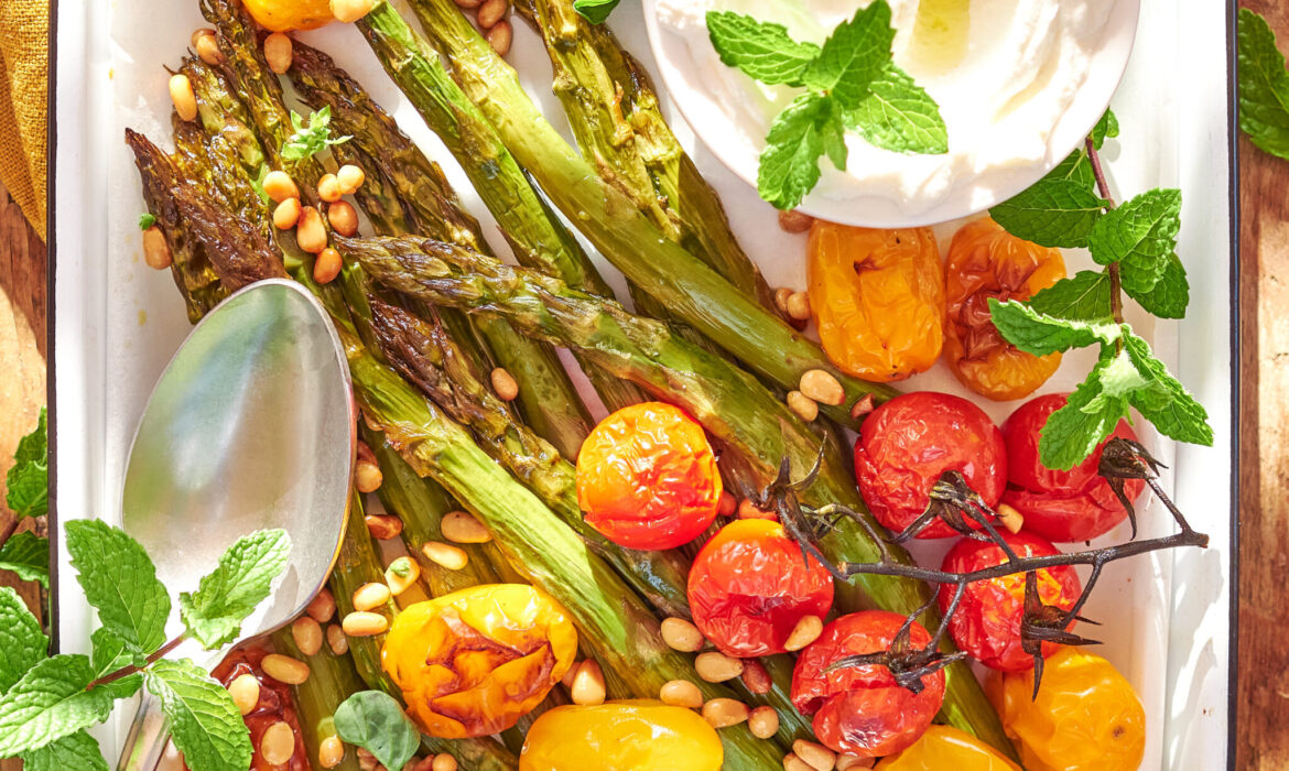 Verdure al forno con yogurt greco Zorbas